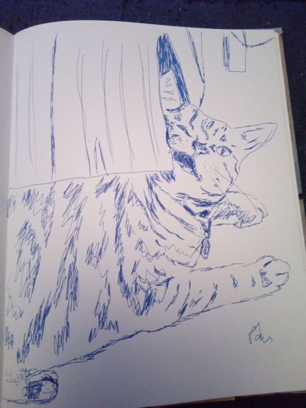 Deux ans à tracer les contours de son absence un coup de crayon à la&nbsp;fois